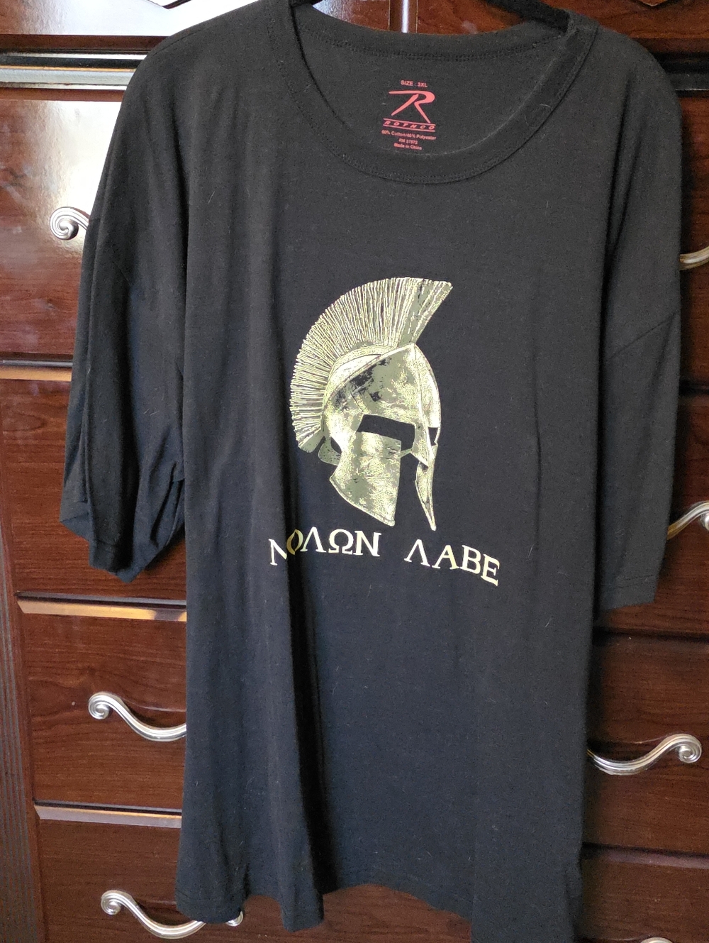 Mens 3xl Molon Labe T-shirt.